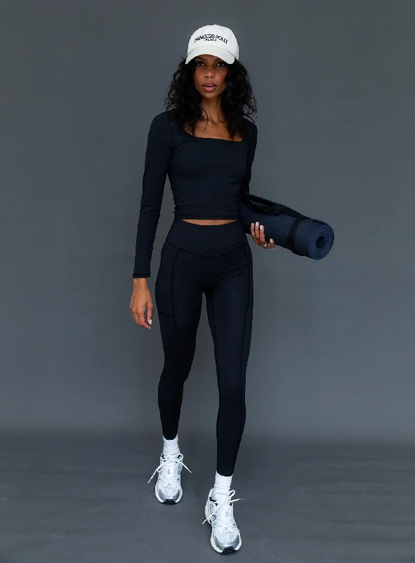 Sale On Clothing Unstoppable Activewear 7/8 Leggings Black