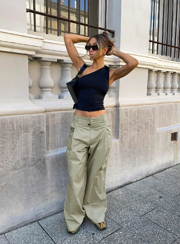 Latest Trends Smokeshow Pants Sage