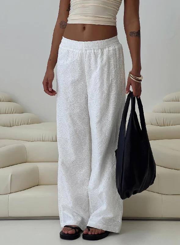 Flash Discount Unfair Pants White