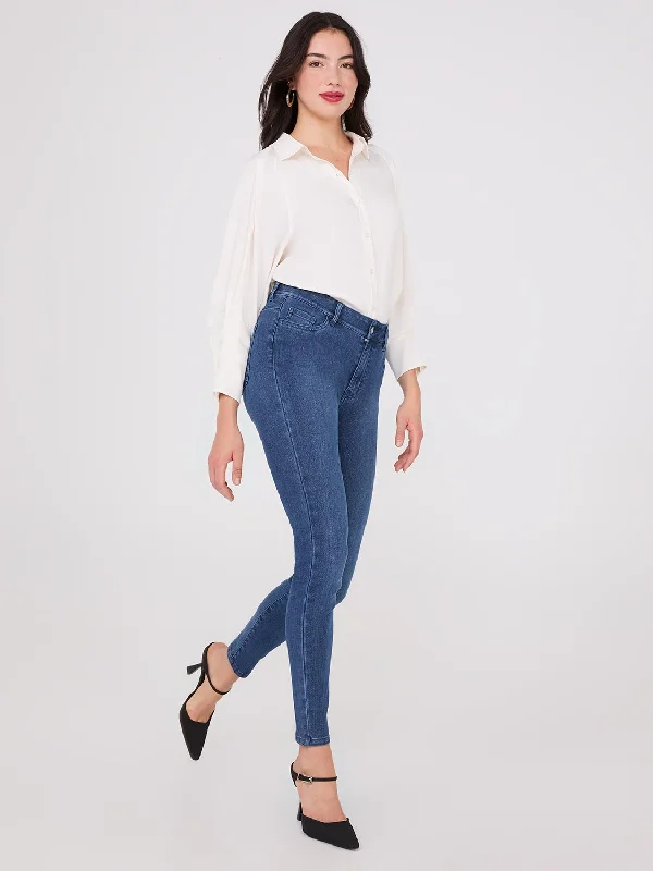 Summer Deals Shimmer Skinny Leg Jeans