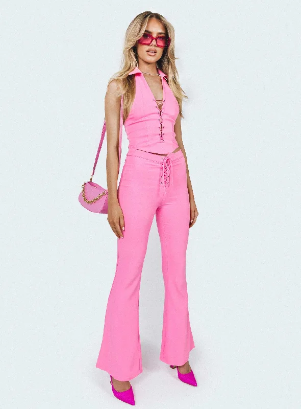 Women's Clothing for Every Season and Trend Marcia Flare Pant Pink