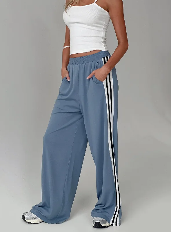 Latest Fashion Dime Track Pants Blue