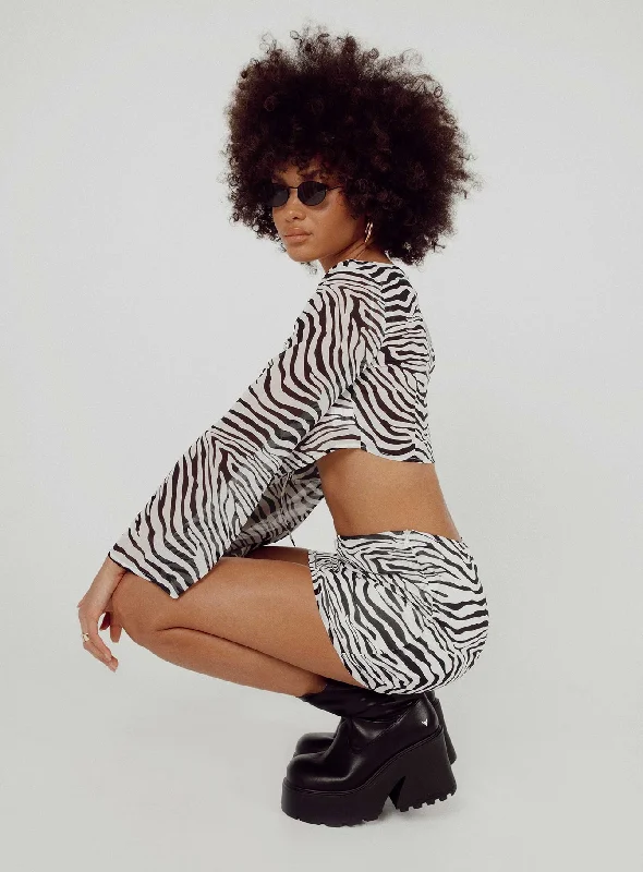 Online Clothing Boutiques Sheena Set Zebra