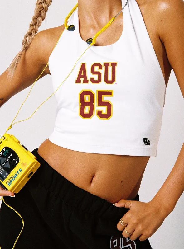 Earthy Tones ASU Tailgate Top White