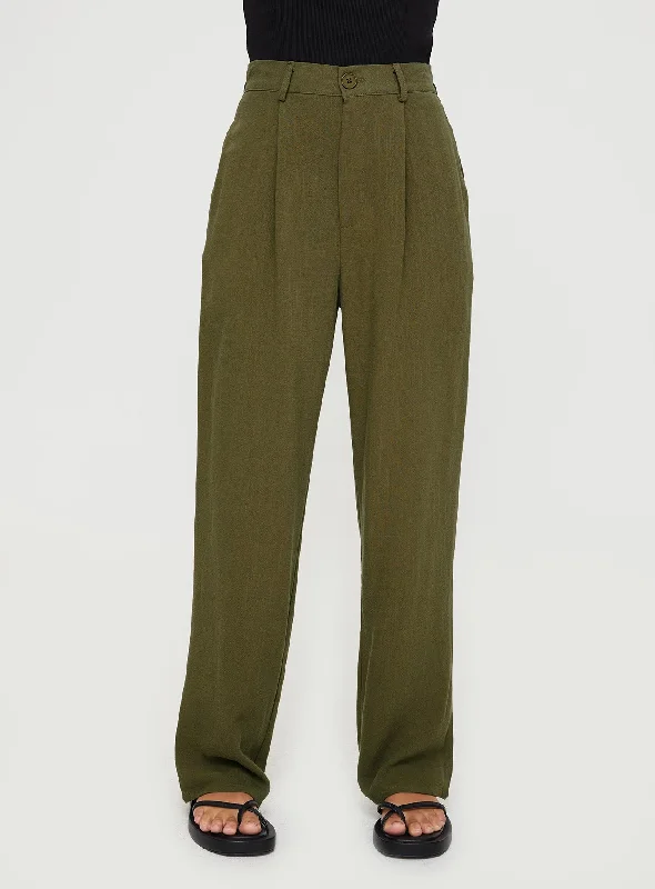 Versatile Wardrobe Essentials O'mealy Pants Green