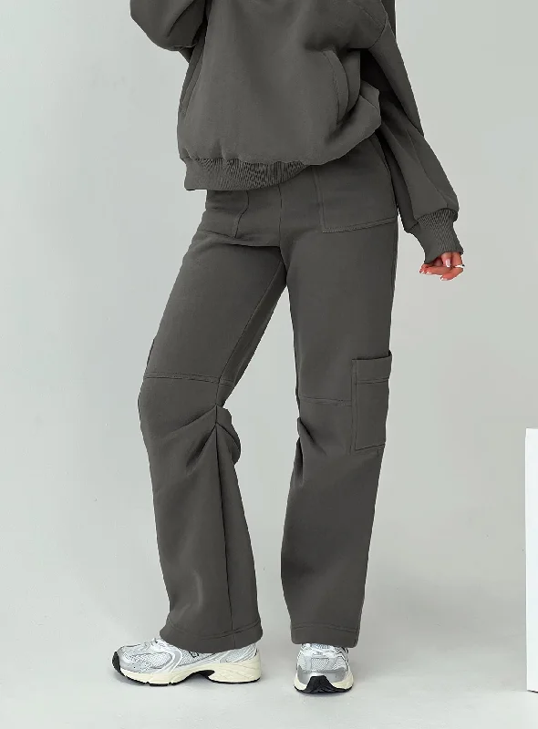 Hot Picks Derek Track Pants Grey