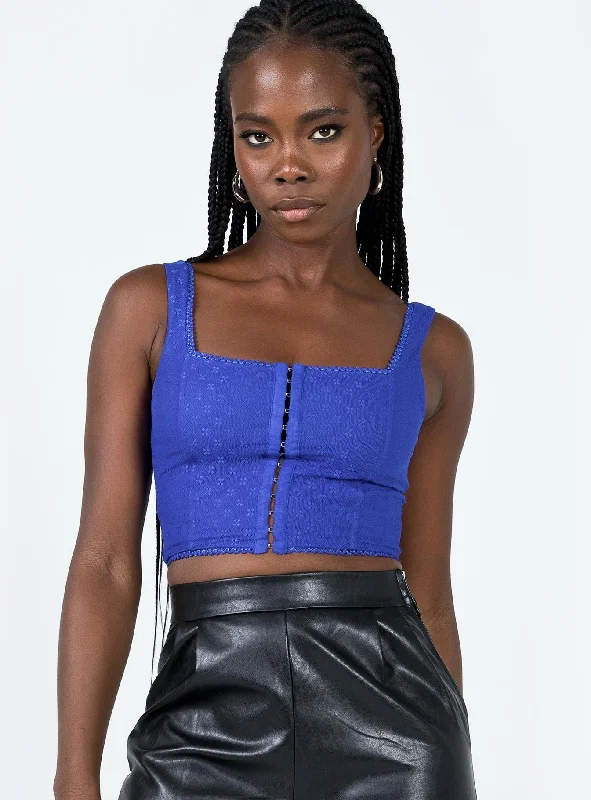 Exclusive Designer Collection Bryleigh Top Blue