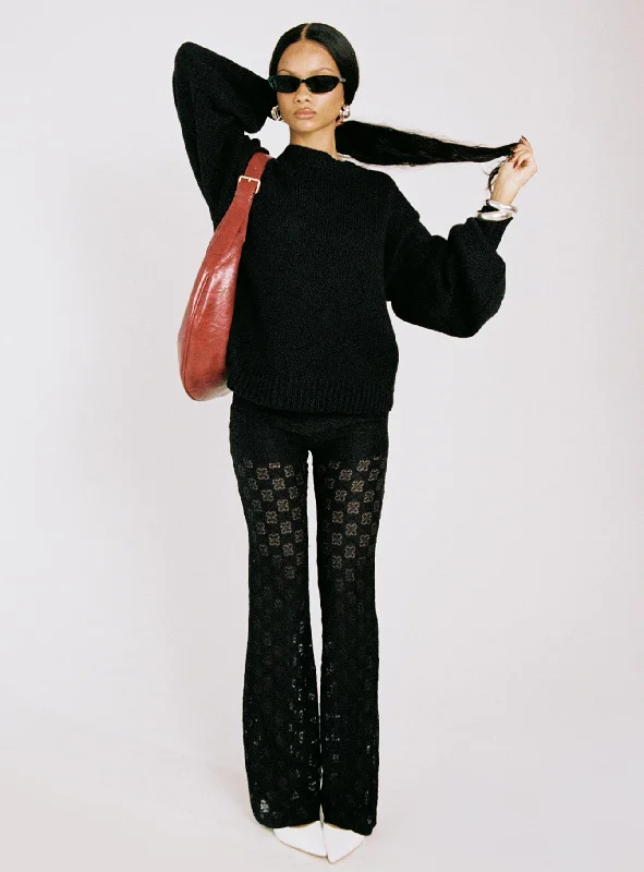 Seasonal Trends Jubilee Flare Pants Black