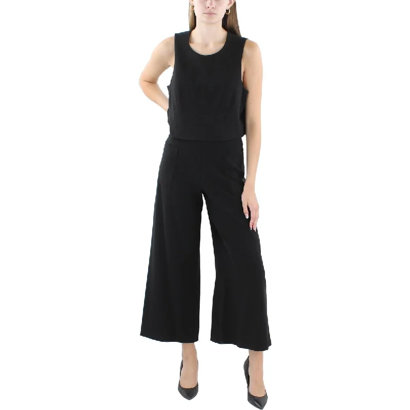 Chic Women's Clothing Online Black Halo Womens 2 PC Sleeveless Jumpsuit