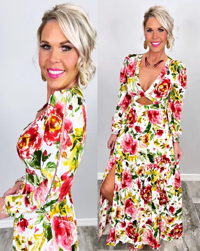 Fashion For Every Occasion Where I Want To Be Floral Maxi Dress