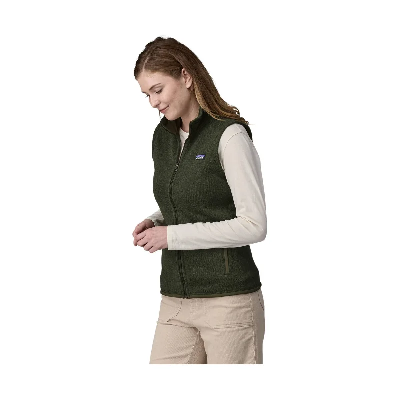 Graceful Fashion Patagonia Women's Better Sweater Fleece Vest - Torrey Pine Green