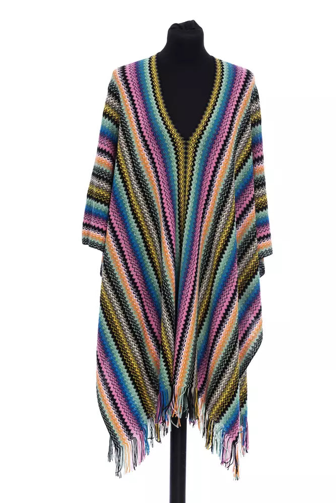 Women's Casual Dresses Missoni  Wool Women's Poncho