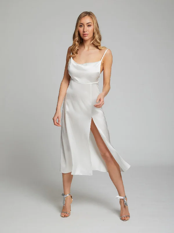 Sales Clothes Selah silk dress in white