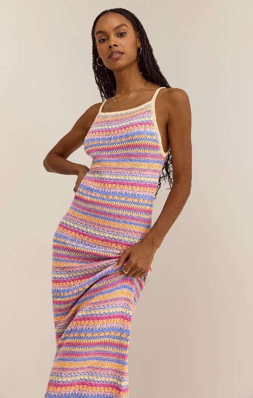 Casual Chic for Women Santa Cruz Stripe Midi Dress