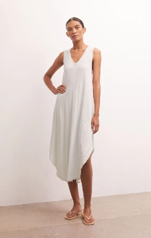 Best Online Boutiques For Women The Reverie Slub Dress, Skylight