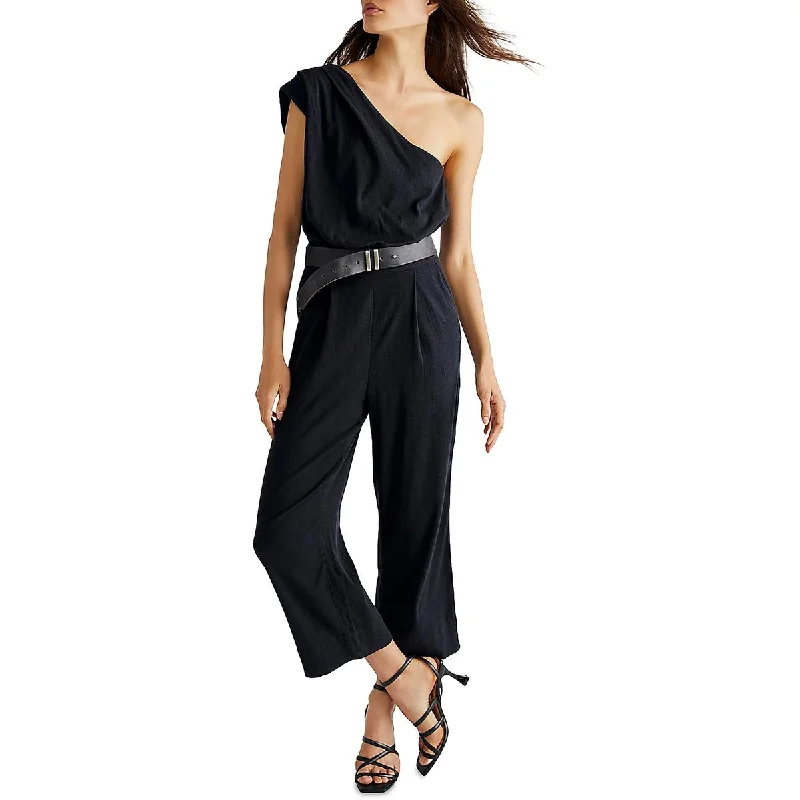 Limited Time Offer Free People Womens One Shoulder Slouchy Jumpsuit