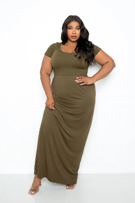 Final Sale Seamless T-shirt Maxi Dress