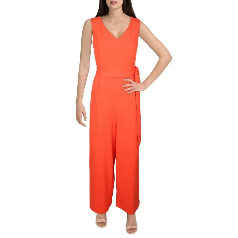 Sales Clothes Calvin Klein Womens Sleeveless Crop Jumpsuit