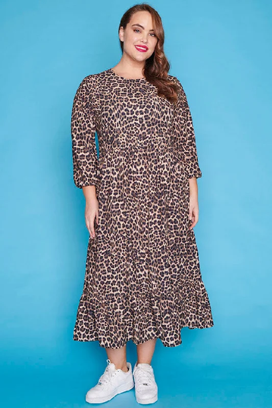 Athleisure Wear React Leopard Dress