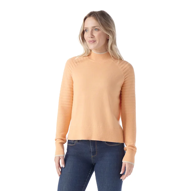 Women's Seasonal Fashion Trends Smartwool Women's Edgewood Mock Neck Sweater