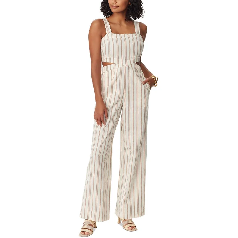 Fashion-forward Women's Wear Sam Edelman Womens Cutout Wide Leg Jumpsuit