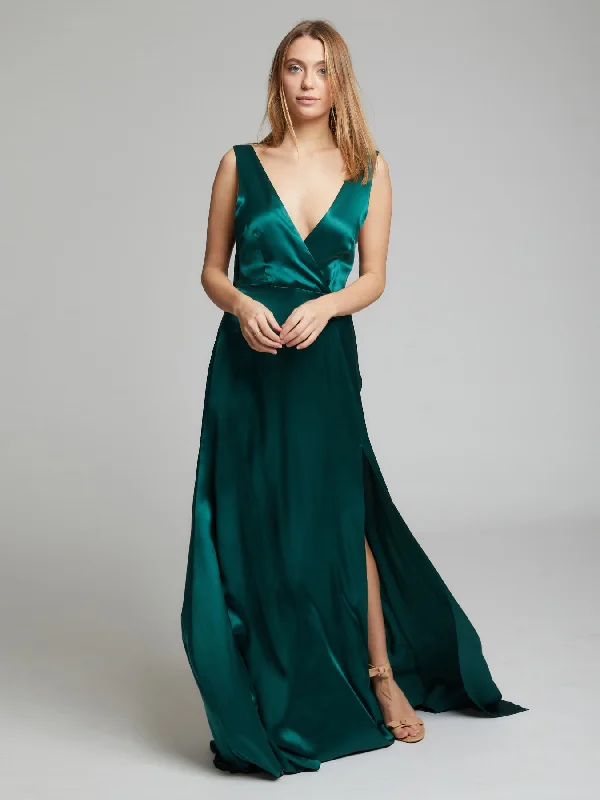 Trendy Aesthetics Romee dress - Winter green