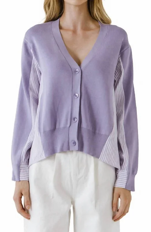 Exclusive Discount Lovely Cardi In Lilac