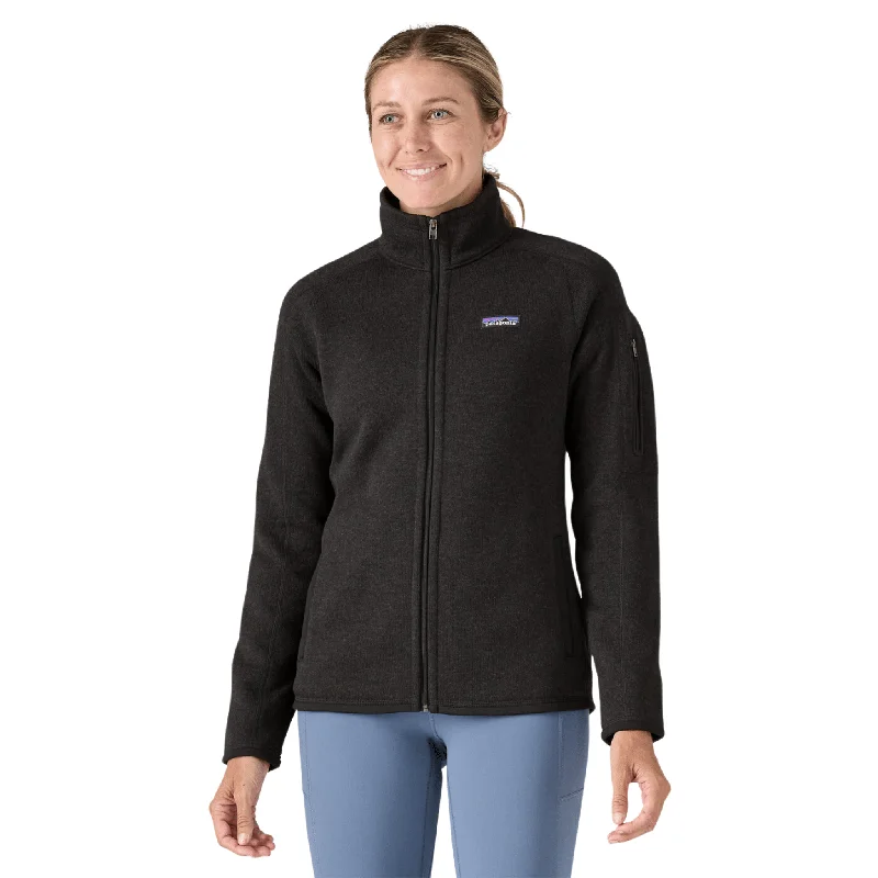 Laid-Back Elegance Patagonia Women's Better Sweater Fleece Jacket - Black