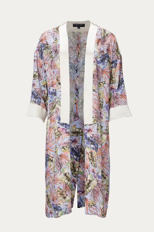 Stylish Savings Yael Kimono In Sky Blue