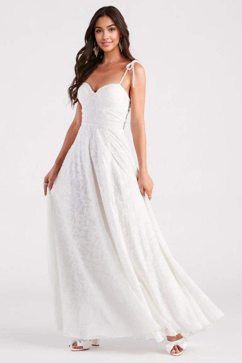 Crazy Price Slashing Madelyn Formal Chiffon A-Line Dress