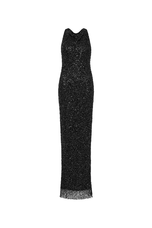 Seasonal Clearance Nixie Halter Gown