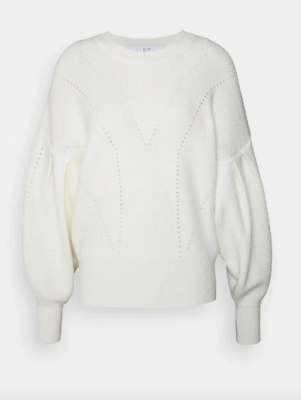 Premium Quality Garments Ornica Pullover In White