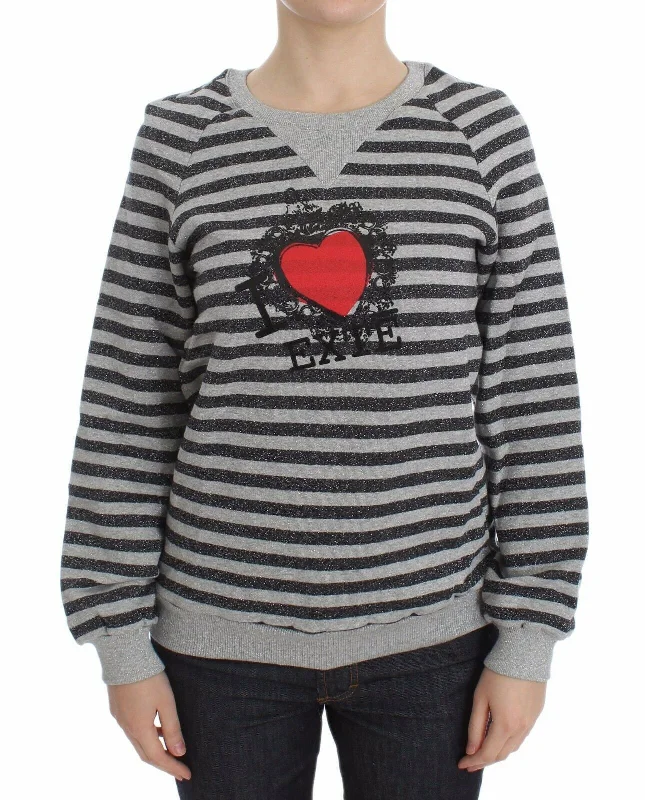 Explore What's New Exte  Striped Cotton Crewneck Women's Sweater