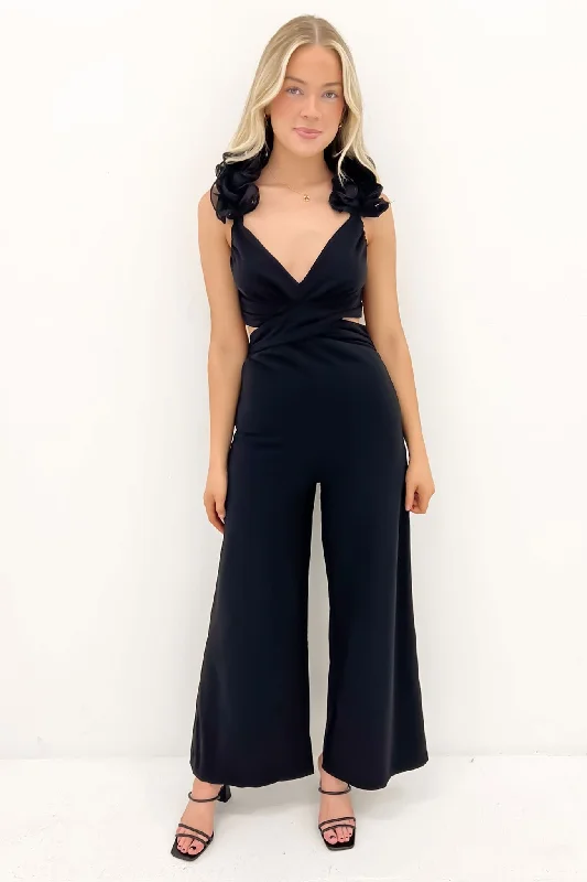 Luxury Fashion Faith Jumpsuit Black