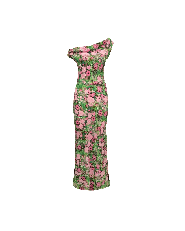 Festival Fashion MELON MAXI DRESS AURORA FLORAL