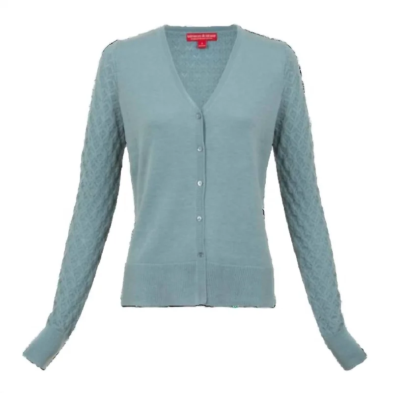 Trendy Styles Katrin Cardigan in Moss