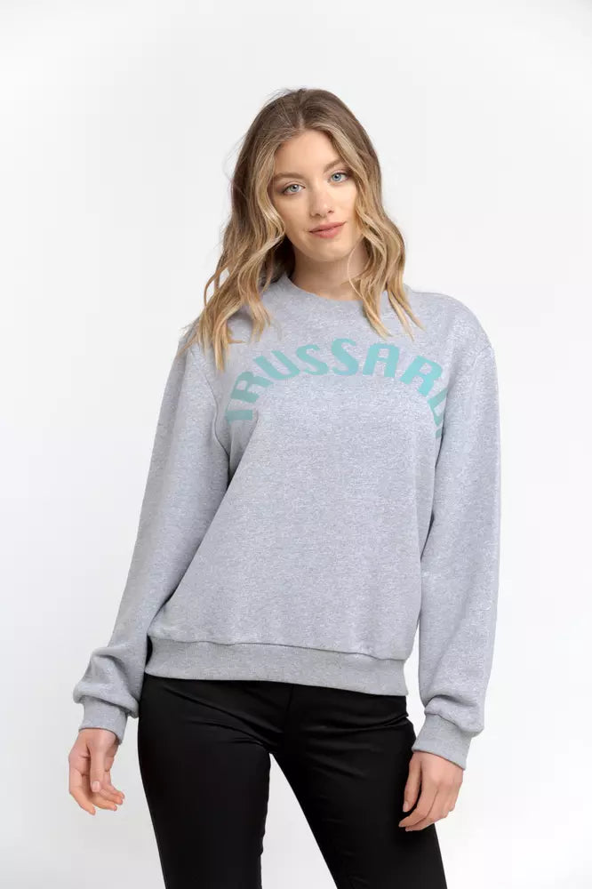 Modern Women's Fashion with Vintage Touches Trussardi  Cotton Women's Sweater