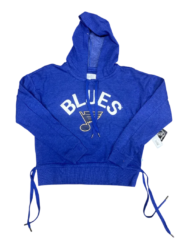 Budget-Friendly Fashion ST. LOUIS BLUES G-III LADIES SUPERSTAR HOODIE - ROYAL