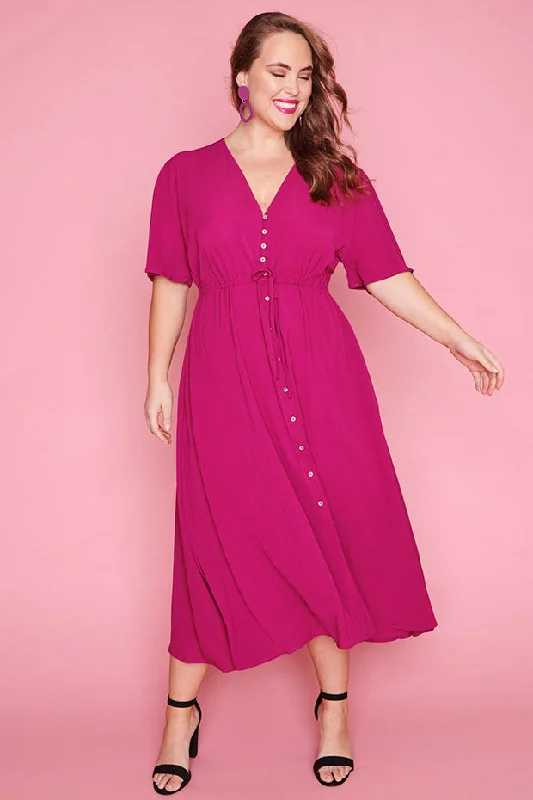 Online Boutiques Clothing Marley Plum Dress