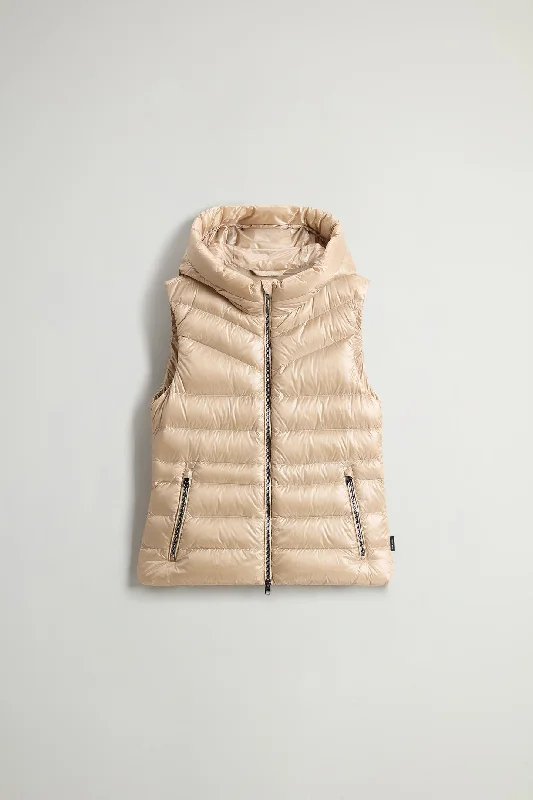 Limited Time Offer Aliquippa Padded Vest Oxford Tan