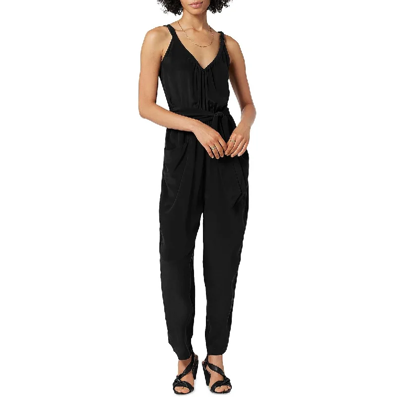 Flash Sale Clothing Joie Womens Vernet Chiffon Sheer Jumpsuit