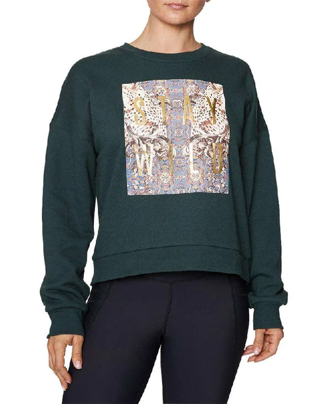 Fashionista Favorites Stay Wild Sweatshirt