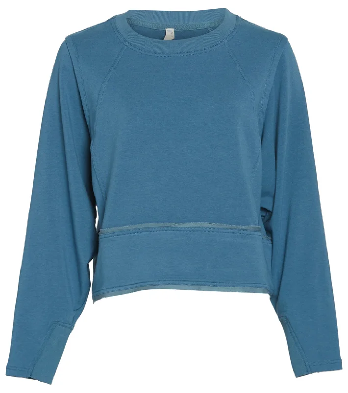 Trend Alert Free People Where The Wind Blows Pullover Apres Blue