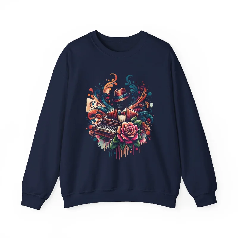 Women Clothing Pianist Heavy Blend™ Crewneck Sweatshirt