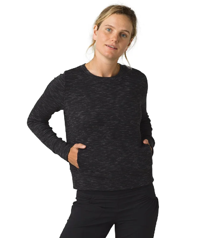 Trendy Women's Dresses Online prAna Sunrise Sweatshirt Black