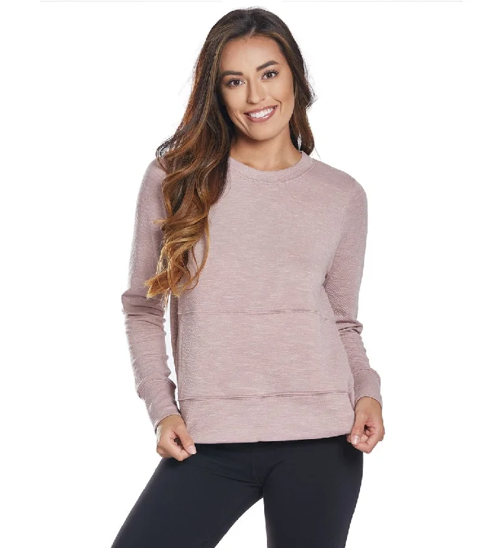 Style Your Wardrobe prAna Sunrise Sweatshirt Light Mauve