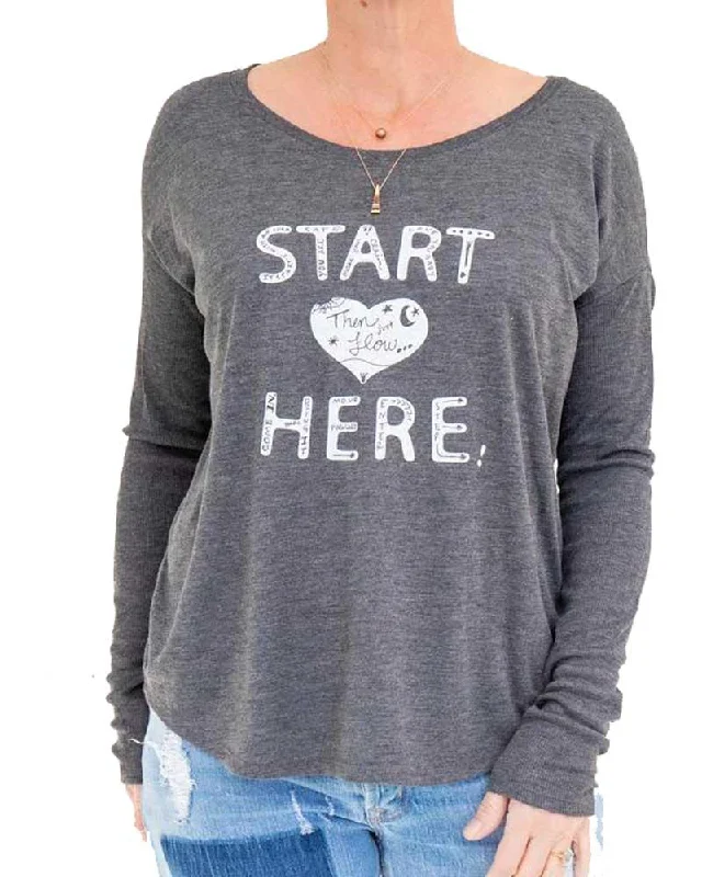 Chic Style, Always In Vogue Start Here Pullover