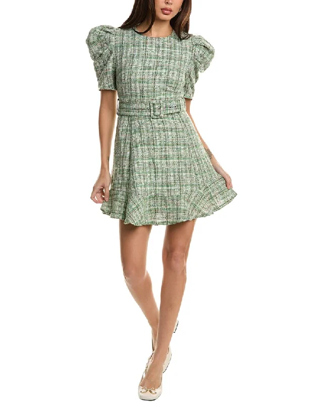 Holiday Discount Brook + Lynn Tweed Mini Dress