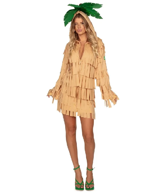 Women's Fashion Essentials Palm Tree Costume Dress