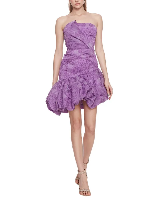 Chic Trends Unveiled Marchesa Notte Mini Cocktail Dress